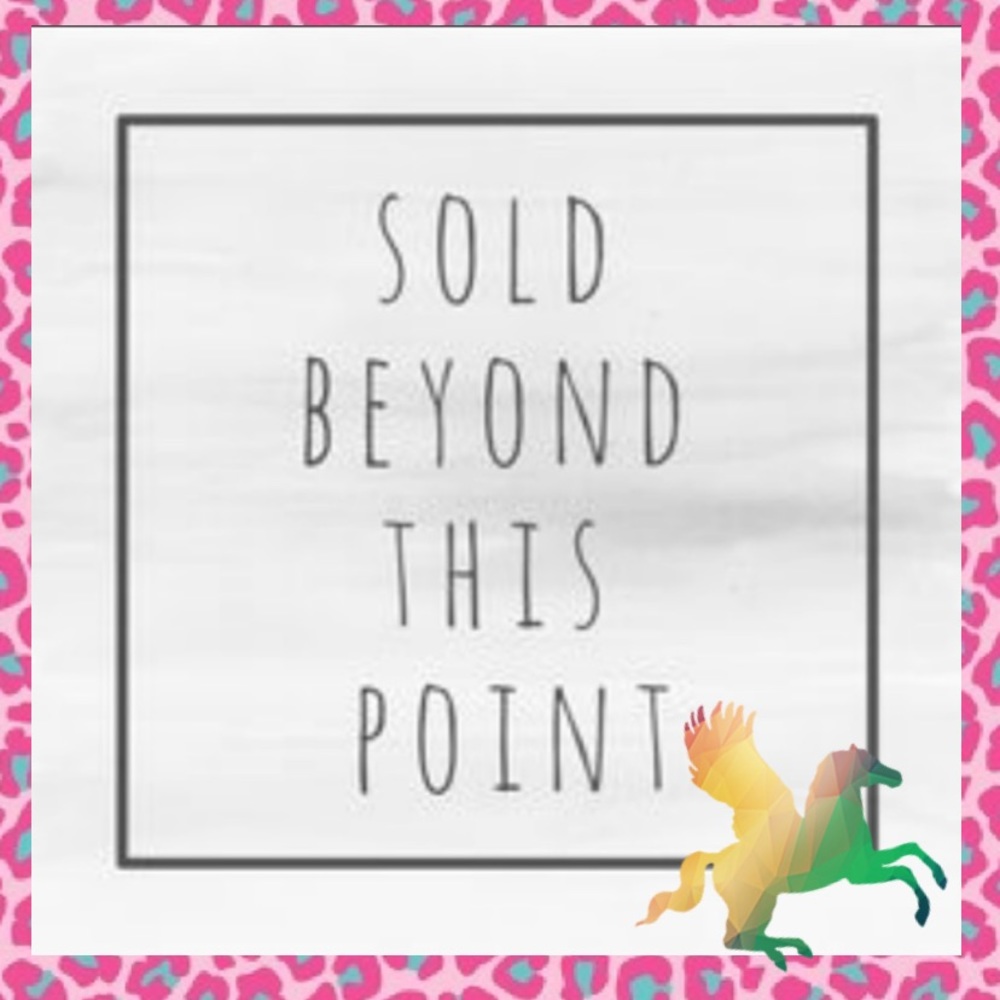 Sold items beyond this point